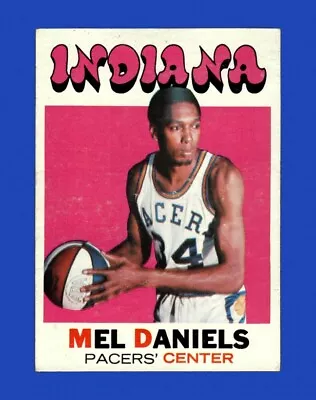 1971-72 Topps Set-Break #195 Mel Daniels EX-EXMINT *GMCARDS* • $0.79