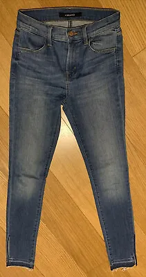 J Brand High Waisted Jeans Ankle Slits Size 25 • $2.99