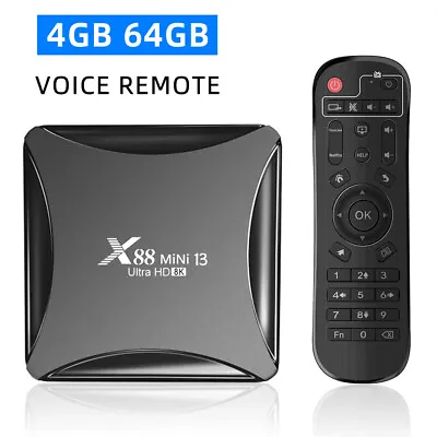 X88 MINI Smart TV Box Android 13 WIFI 6 RK3528 Quad Core 8K Media Stream Player • $34.99