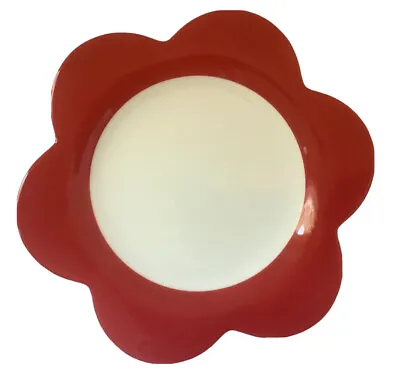 Villeroy & Boch Wonderful World Red Bloom Dinner Plate 11.5” • $24.90