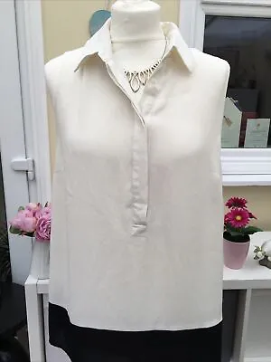 £3.99 • Buy Papaya - Size 18 Sleeveless Top Plus Size Spring Summer Top Excellent Condition