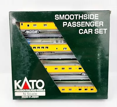 Kato 106-1301 Union Pacific Smoothside Passenger 4 Car Set D N Scale Unused!!! • $199.99