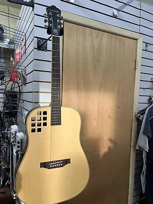 Vantage Acoustic/Electric Guitar With Waffle Body With Fishman Electronics • $299