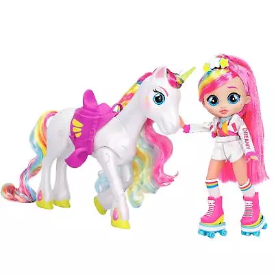 BFF Series 3 Dreamy & Rym Exclusive Articulated Dreamy Fashion Doll And Unicorn  • £27.49