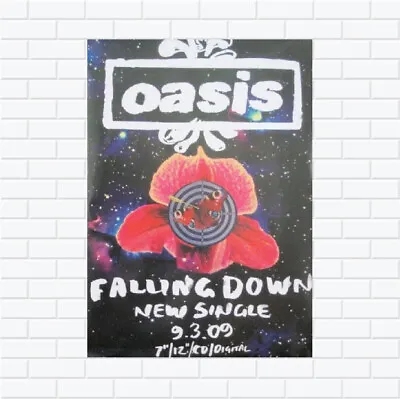 Original Oasis Falling Down Promo Poster • £19.99