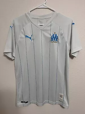 Olympique Marseille Home Football Jersey/Kit (2019-20) - Puma Men’s S White • $35