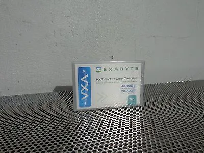 New Sealed Exabyte 111.00200 Vxa-x6 20/80gb 62m Data Cartridge Vxa-2 Vxa-320 • $39.95