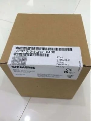 New Siemens Simatic S7-300 CPU313C-2 DP 6ES7313-6CF03-0AB0 6ES7 313-6CF03-0AB0 • $289