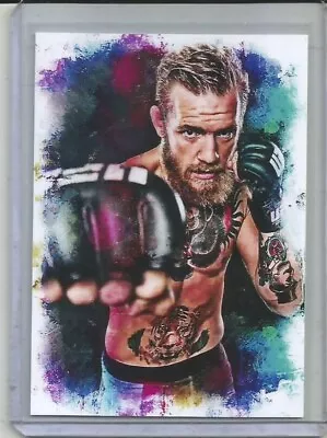 2022 CONOR McGREGOR 4/5 ORIGINAL PRINT ART SKETCH CARD ARTIST SIGNED • $35