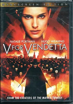 $6.99 • Buy Natalie Portman In V FOR VENDETTA On DVD - Brand New Sealed