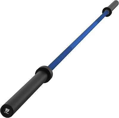 7ft Olympic Barbell For 2'' Plates Fitness Weightlifting Crossfit Power Lifting • $118.74