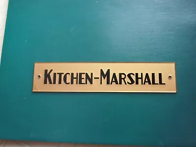 Block Logo Kitchen- Marshall  (B&G) • $69