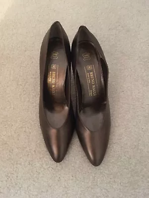  Bruno Magli Bronze Pumps Size 9AA ~New~ • $150