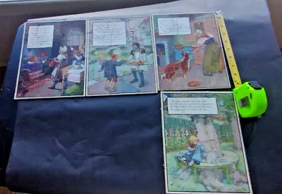 Vintage Madmar 4 Nursery Series Picture Puzzles • $21