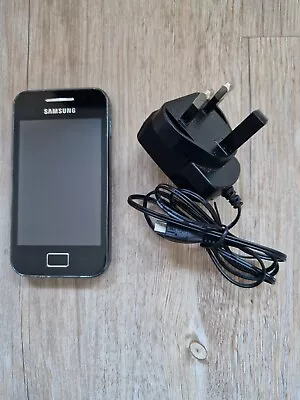 SAMSUNG Galaxy ACE GT-S5830i Black Smart Phone • £10