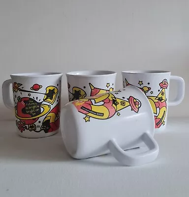 Vintage Vegemite Limited Edition Cup Mug 2001 Kraft Melamine Cup X4 • $35