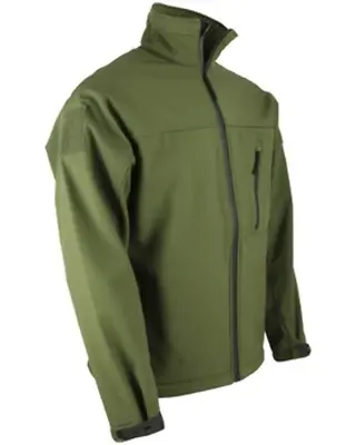 Kombat UK Trooper Tactical Soft Shell Jacket (Olive Green)  Military Army Style • $48.51