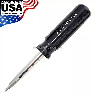 Wilde 6 In 1 Screwdriver Phillips Flat Slotted Multi Bit 6-1 USA MADE SW6 • $14.47