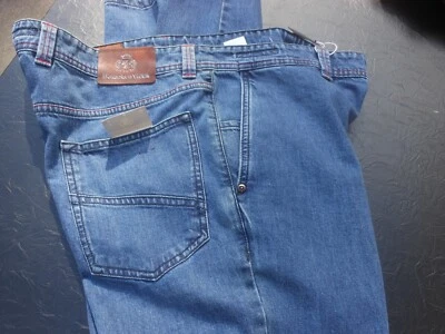 $29.99 • Buy $450 NWT DOMENICO VACCA LIGHT BLUE 5 PKT JEAN PANTS 42 E58