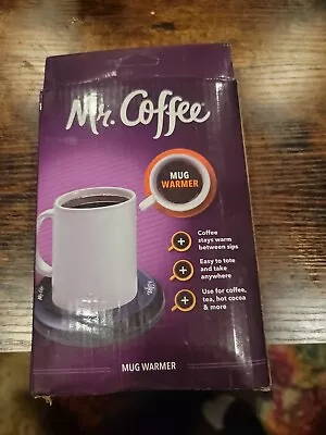 Mr. Coffee Mug Warmer For Office And Home Use Teas Hot Beverage Soup MWBLK☆☆ • $10.30