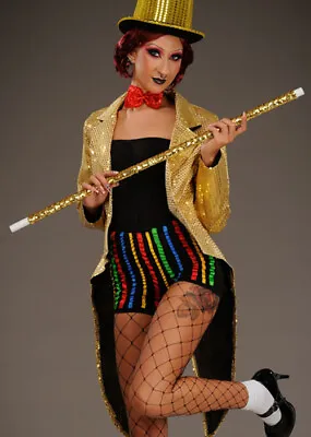 £16.99 • Buy Rocky Horror Columbia Gold Sequin Cane