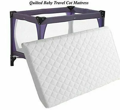 Travel Cot Mattress For Graco  Redkite And Mamas & Papas 95 X 65 X 5 Cm • £19.95