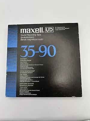 Maxell UD 35-90 Recording Tape Reel To Reel • $14.95