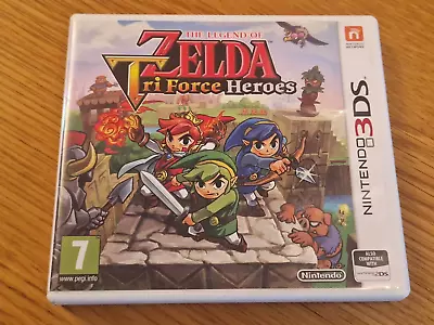 The Legend Of Zelda Tri-force Heroes - 3ds - Good Condition • £9