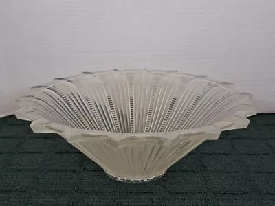 Vintage Sunflower Glass Ceiling Shade 11  (Some Small Chipping) Art Deco • $43.50