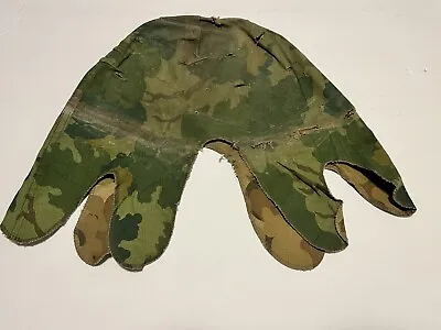 1970 Vietnam Mitchell Pattern Reversible Camouflage M1 Helmet Cover Steel Pot • $37