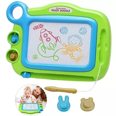 Magnetic Drawing Board For Kids Age 1-4 - Erasable Doodle Board Toddler Toy  • $16.36