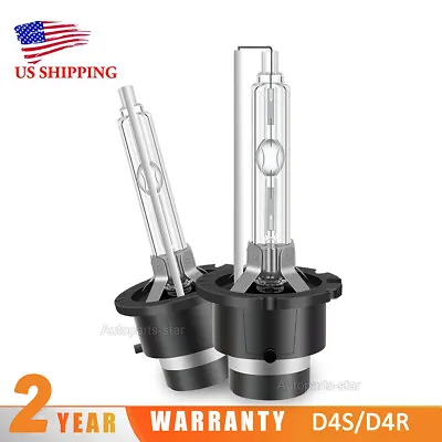 2x New D4S Xenon HID Headlight Bulbs 6000K For Lexus Toyota OEM 42402 66440 Set • $19.99