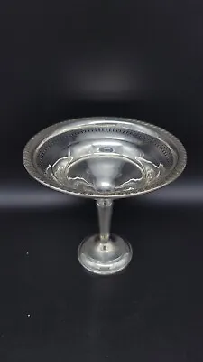 Vintage Sterling Silver Weighted Candy Compote Pedestal Dish 5 3/4  • $68.48