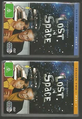 LOST IN SPACE - SEASON 2 - Australian Imports - UK-COMPATIBLE DVD SETS (8 DISCS) • £22.99