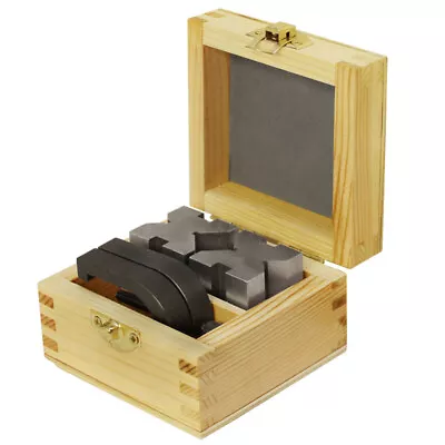 $52.50 • Buy V-Block And Clamp Set Hardened Steel 90 Degree Angle 1 5/8  X 1 1/4  X 1 1/4 