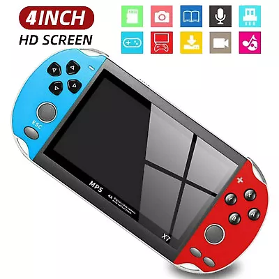 4.3-Inch Video Game Console Handheld Game Players 8GB Built In 1000 Games I0G0 • $33.96