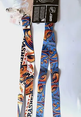 Atlanta Thrashers Lanyard Keychain Double Sided With Clip NHL Licensed New • $4.29