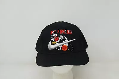 Vintage Rare Nike Mickey Mouse Disney Snapback Hat Cap J.S.P. Toons Wool Blend • $99.99
