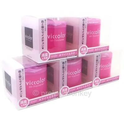 Viccolor Air Freshener White Musk X 5 Automotive Car Fragrance Scent Diax JDM • $39.99