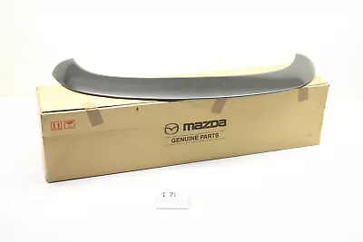 New OEM Rear Spoiler Aero Mazda Mazda 3 2014-2018 Hatchback Gray 46G QBMN519N02M • $185