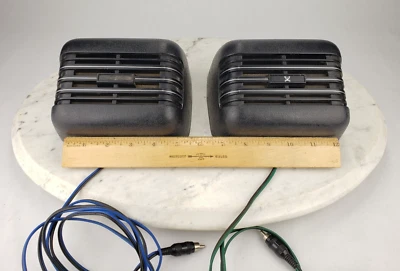 2x 70's Vintage Japan Car Speakers Dash Mount Surround Sound Stereo Radio 07023 • £23.75