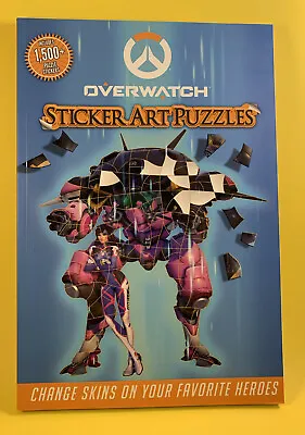 Overwatch Video Game Collectible Skins Sticker Art Activity Puzzle Book New • $14.88