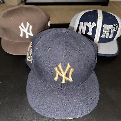 New York Yankees New Era  7 1/2 Mariano Rivera Retirement 2013 Plus 2 Others • $39.99