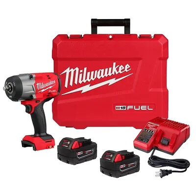 Milwaukee 2967-22 M18 FUEL™ 1/2  High Torque Impact Wrench W/ Friction Ring Kit • $478.50