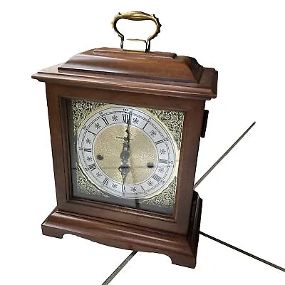 Vintage Howard Miller Mantel Clock 612-437 Made In USA/German Movement + W/Key • $999.99
