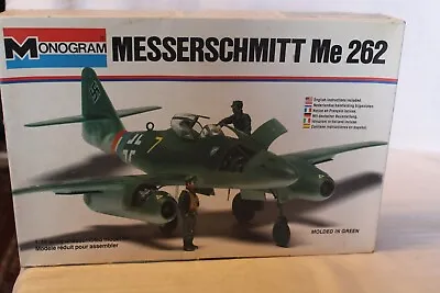 1/48 Scale Monogram Messerschmitt Me 262 Airplane Model Kit #5410 BN Open Box • $45