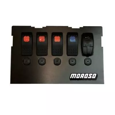 Moroso 74315 Switch Panel Dash Mount Small 4 Rocker Switches NEW • $233.99