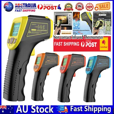 Infrared Thermometer LCD Digital Laser NonContact Industria Temperature Gun AU • $10.27