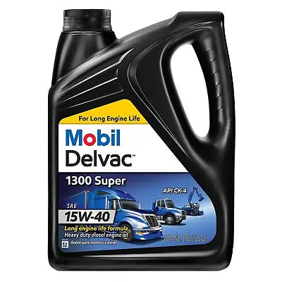 Mobil Delvac 1300 Super HD Syn Blend Diesel Oil 15W-40 1 Gal • $26.99