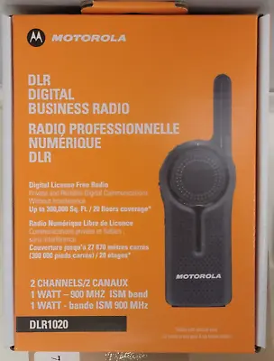 Motorola DLR1020 2-Way Digital Business Radio - Digital 900 MHz- Walkie Talkies • $199.99